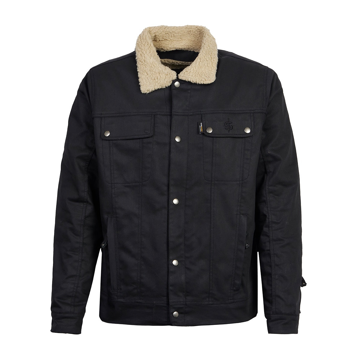 Spada Temper Trucker CE Jacket - Black / Tan