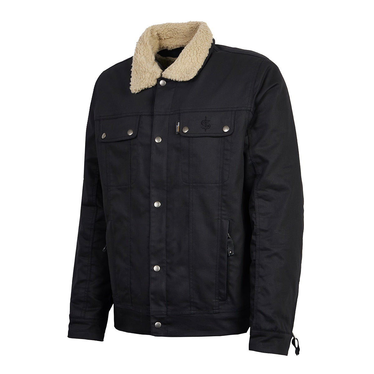 Spada Temper Trucker CE Jacket - Black / Tan