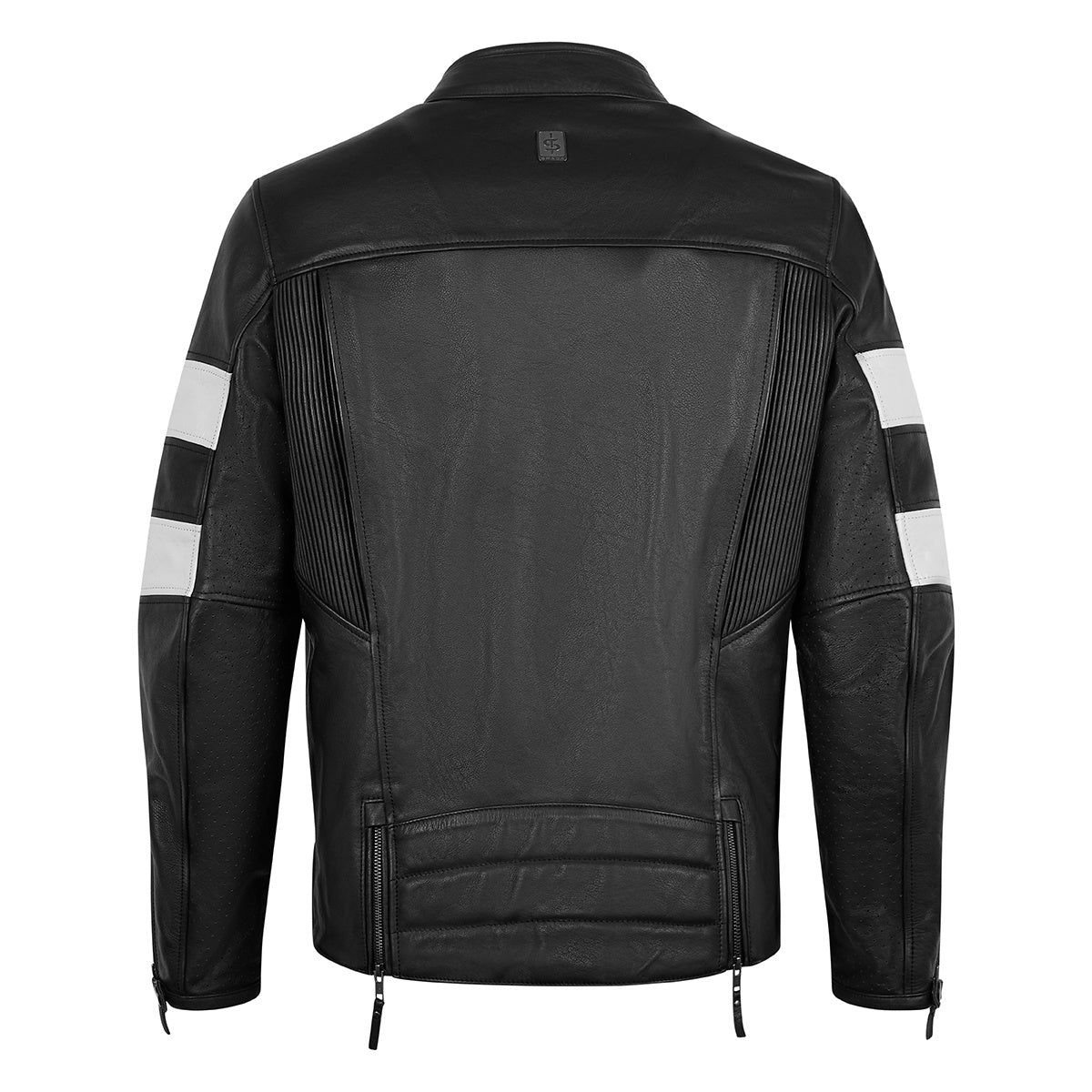 Spada Hanzo CE Leather Jacket - Black / Ivory