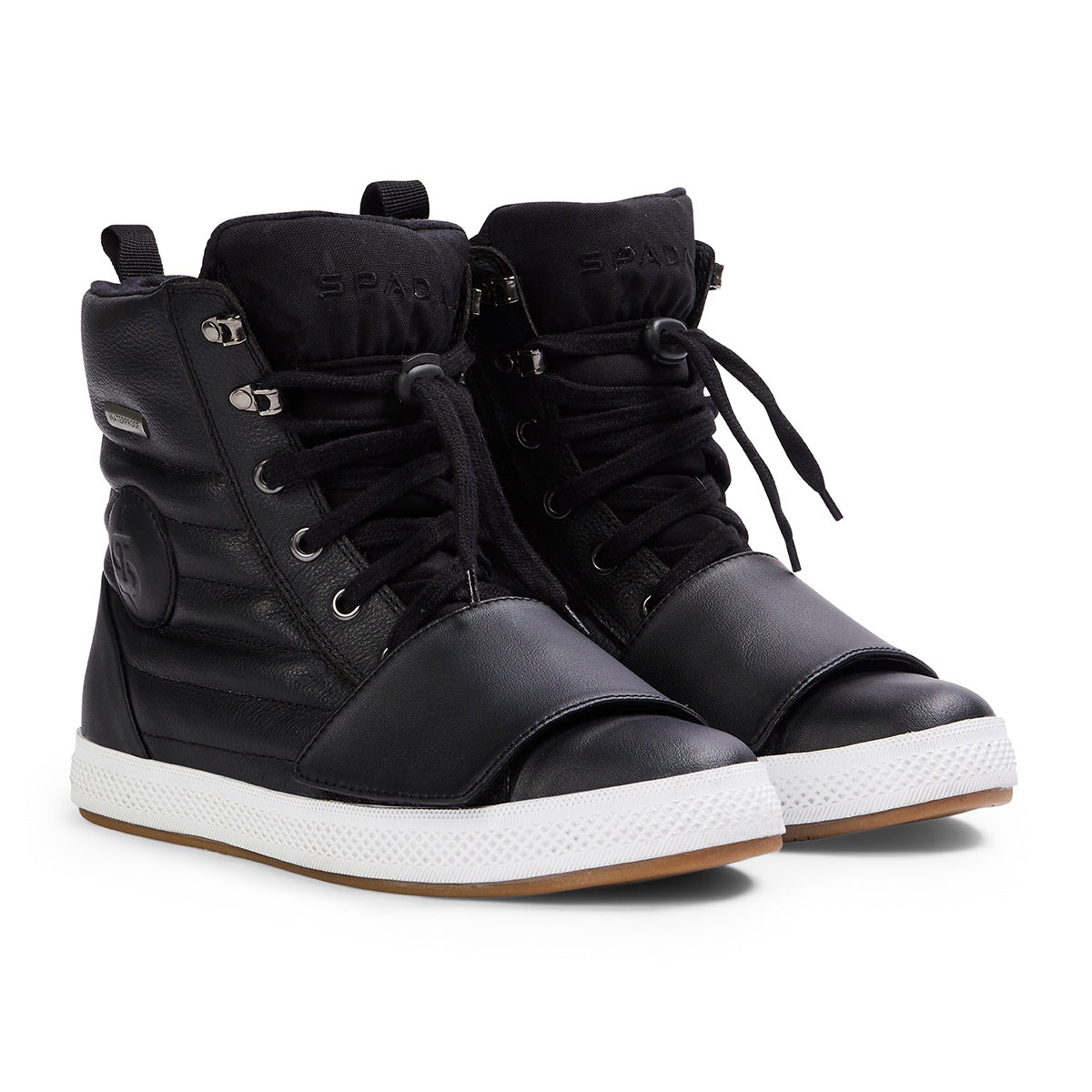 Spada Heat CE Waterproof High Top Trainers - Black / White