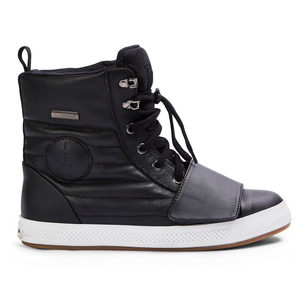 Spada Heat CE Waterproof High Top Trainers - Black / White