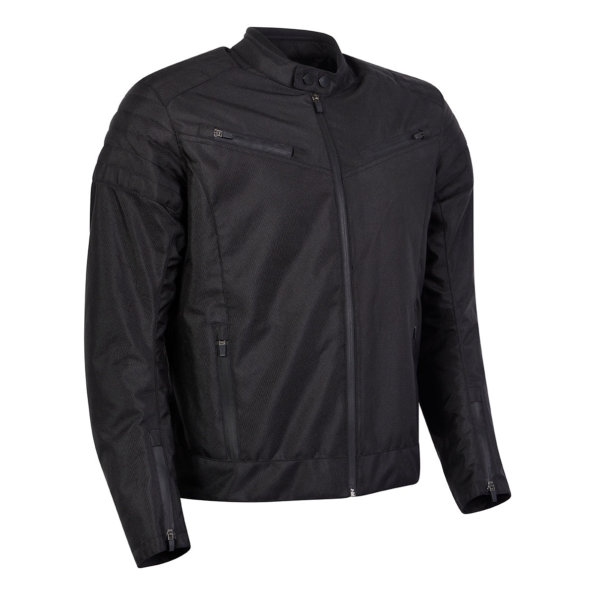 Spada Cafe Flux CE Waterproof Jacket - Black