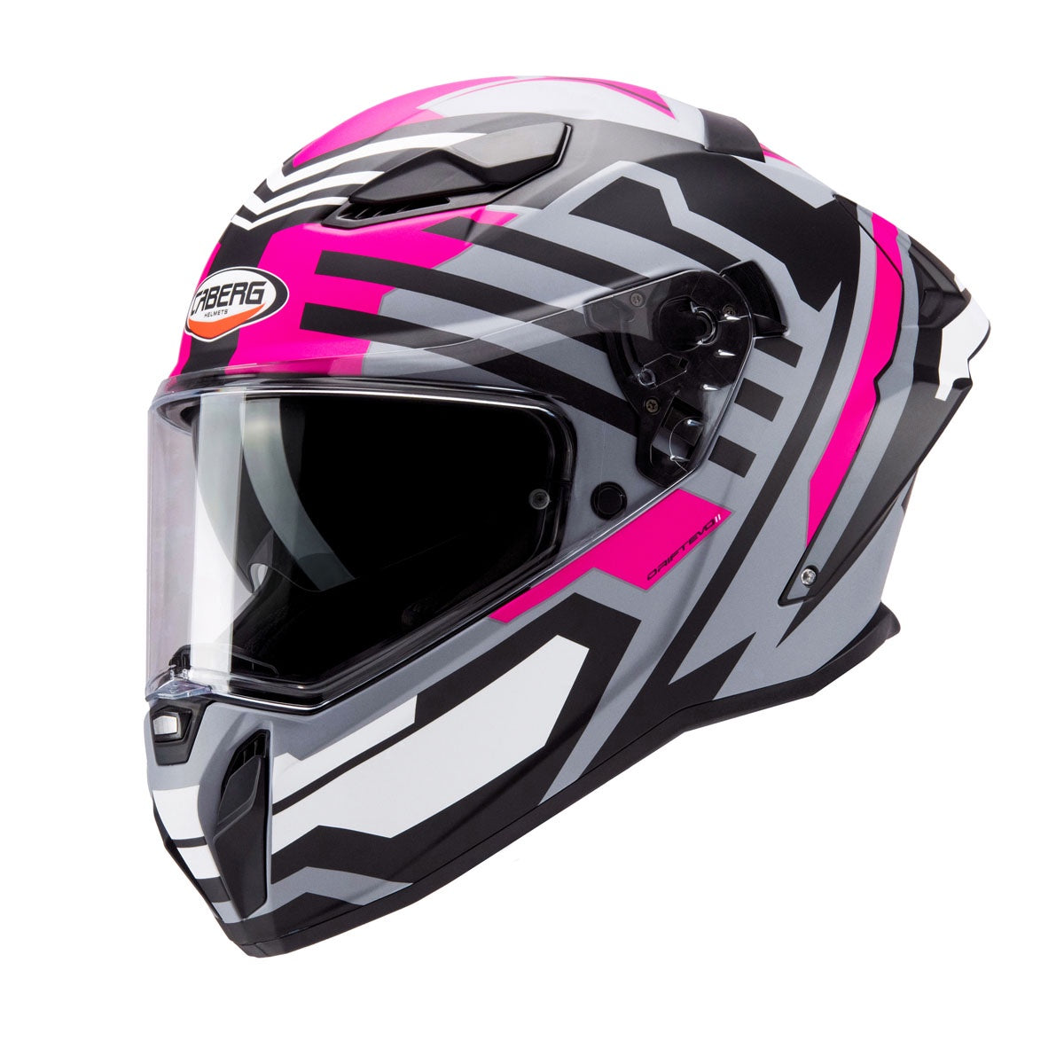 Caberg Drift Evo II Horizon Matt - Grey / Black / Fuchsia