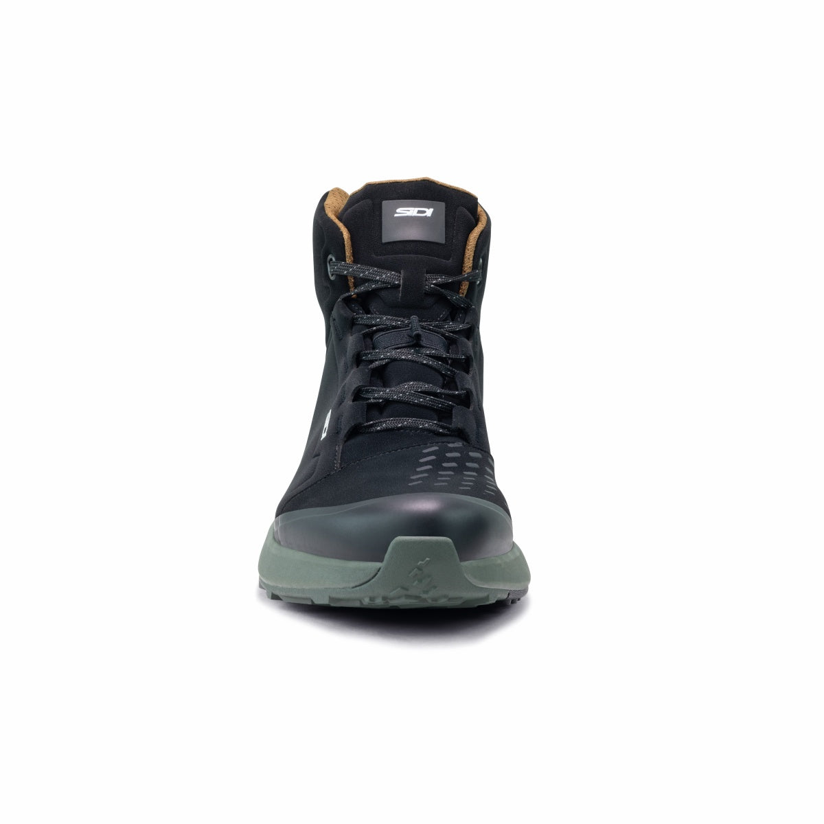 Sidi Nucleus Suede Waterproof CE Shoes - Black / Ivy