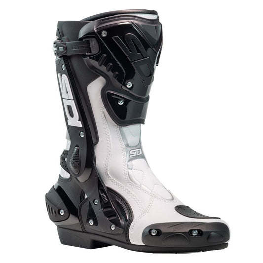 Sidi ST CE Sports Motorcycle Boots - Black / White