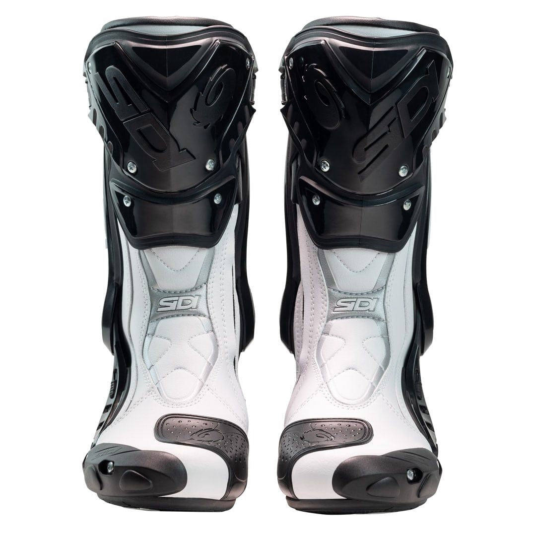 Sidi ST CE Sports Motorcycle Boots - Black / White