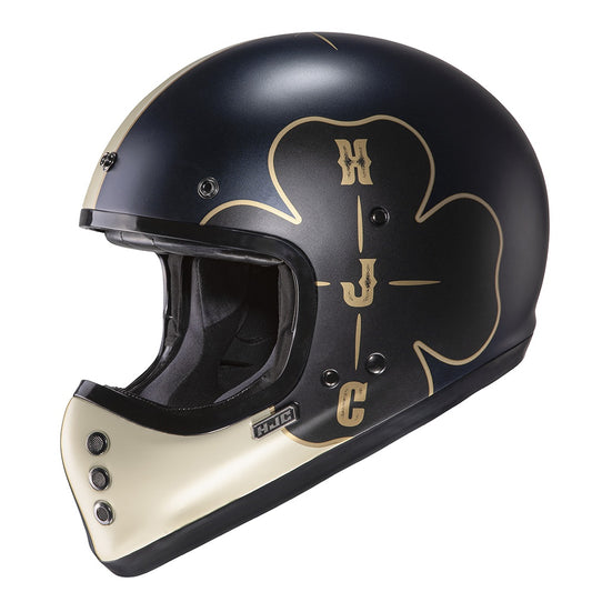 HJC V60 Ofera Full Face Helmet - Black / Gold