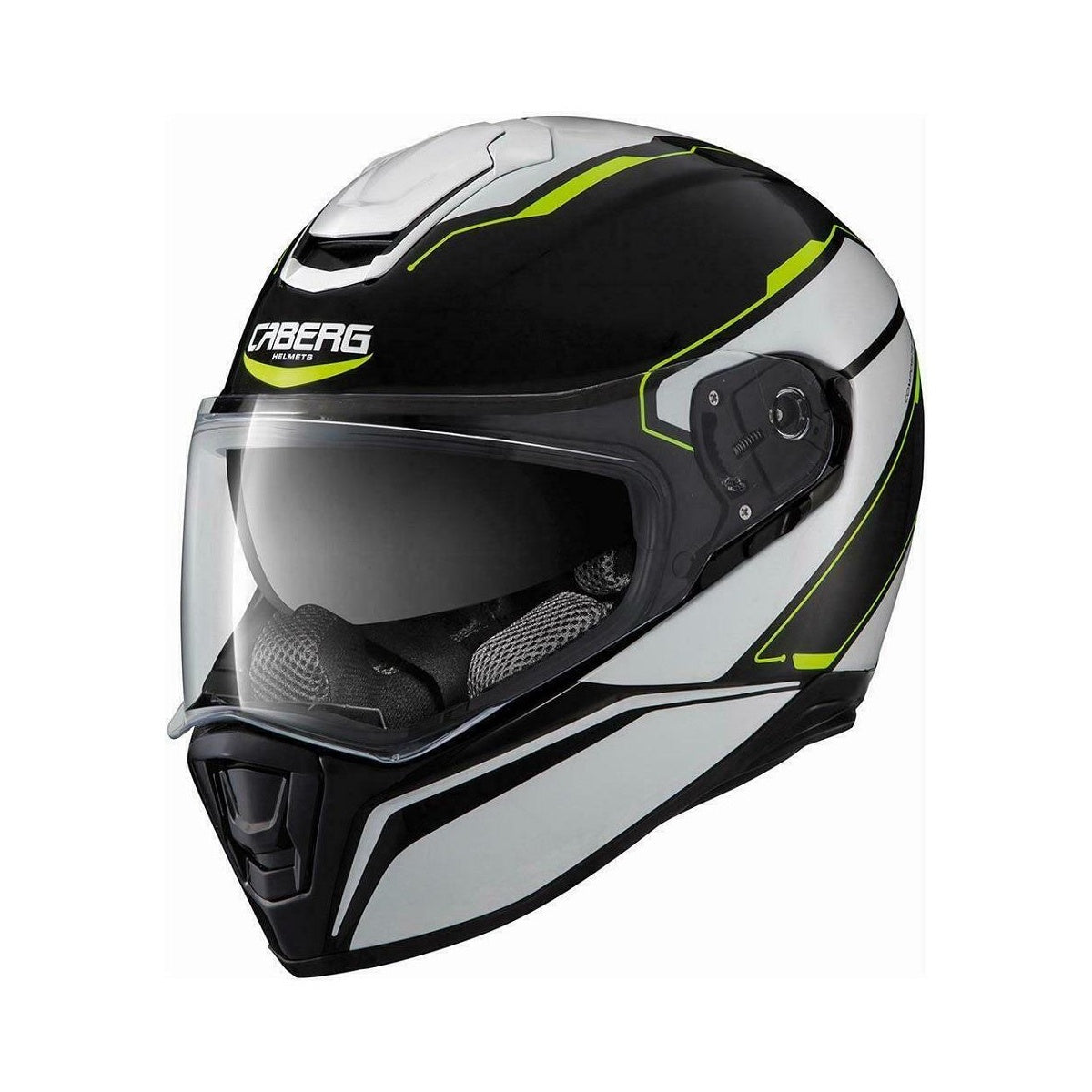 Caberg Drift Tour Full Face Helmet - Black / White / Yellow