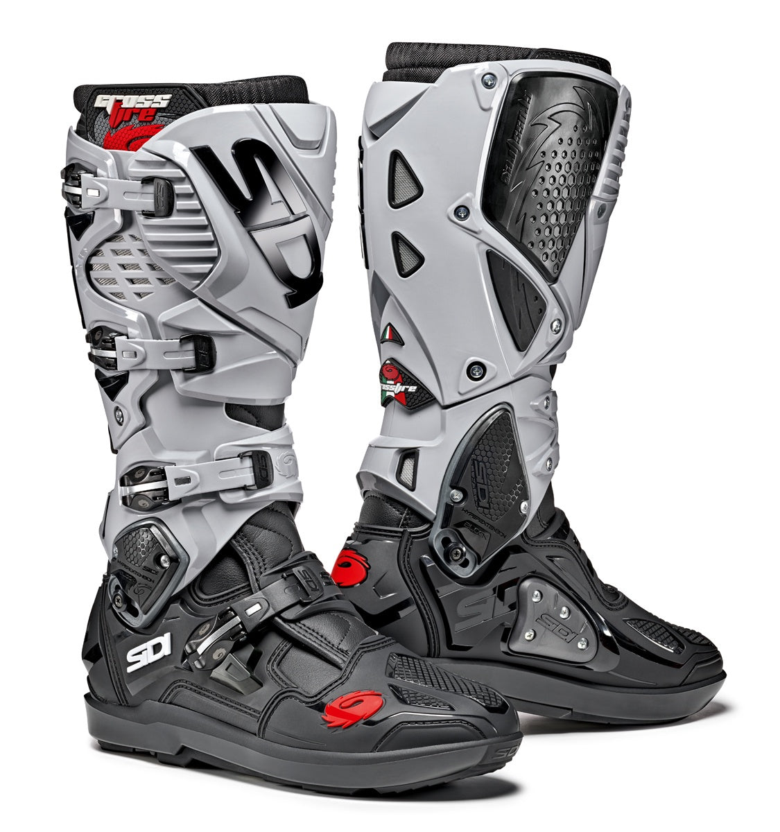 Sidi Crossfire 3 SRS Boots - Black / Ash