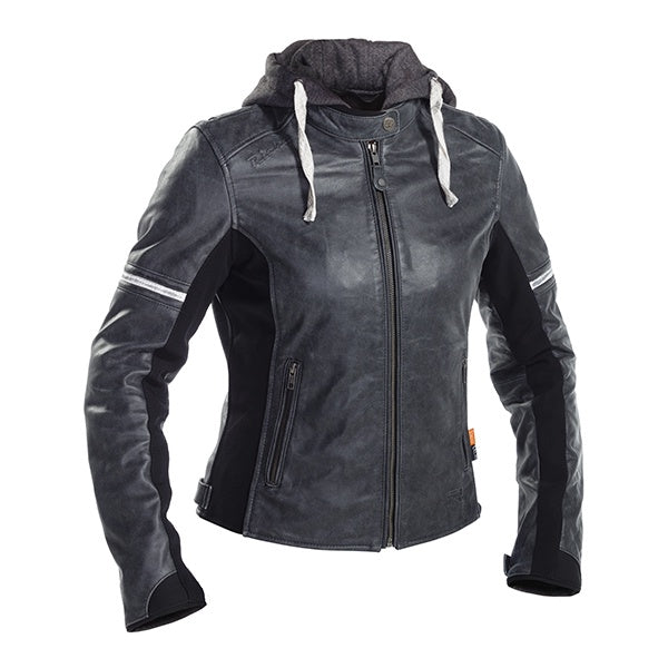 Richa Toulon 2 Ladies Leather Jacket - Grey .