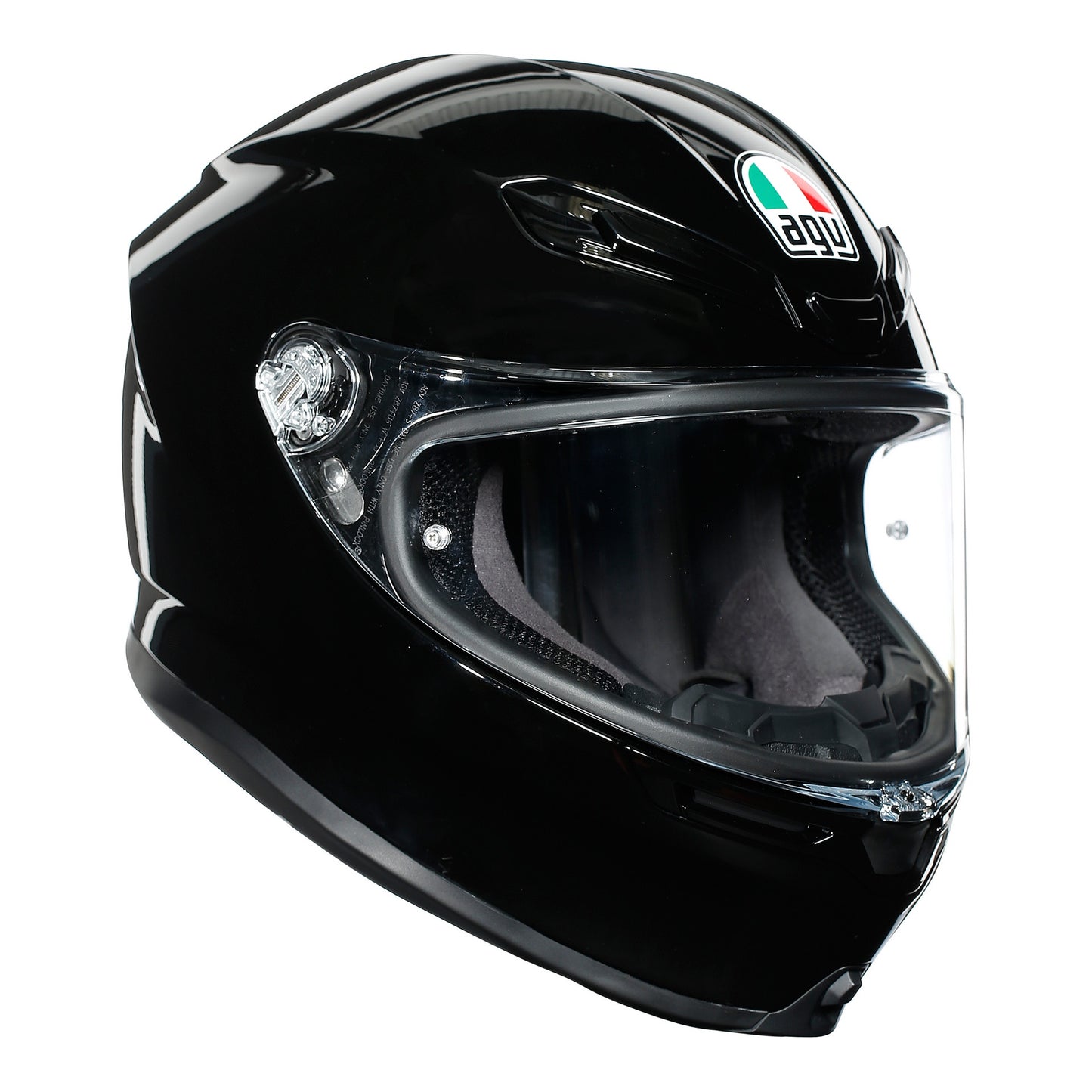 AGV K6 Full Face Helmet - Solid Black