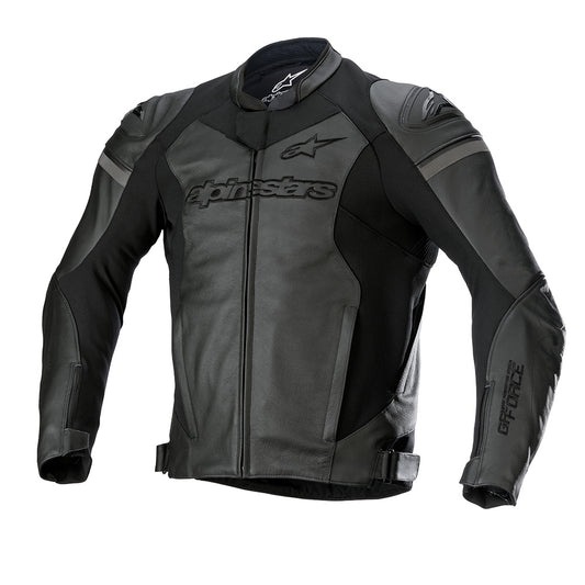 Alpinestars GP Force Sport Leather Jacket - Black / Black