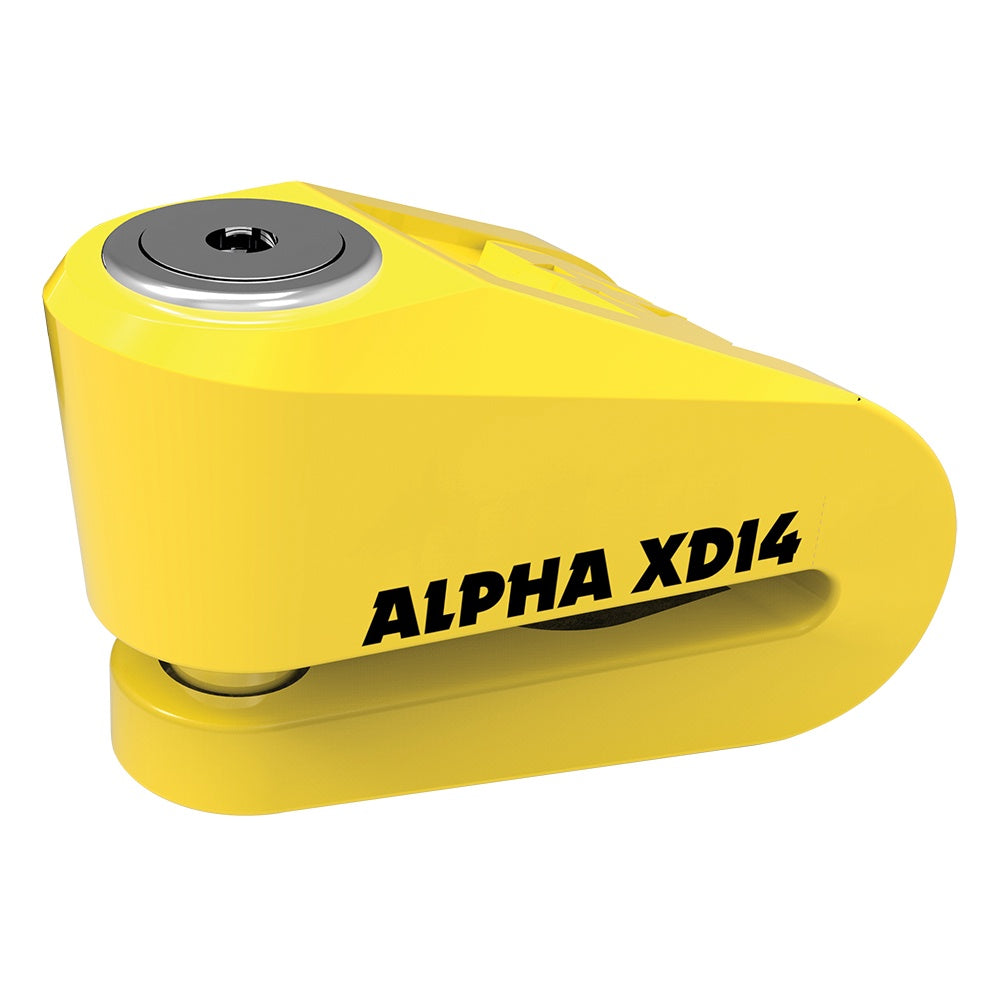 Oxford Alpha XD14 Disc Lock(14mm pin) Yellow