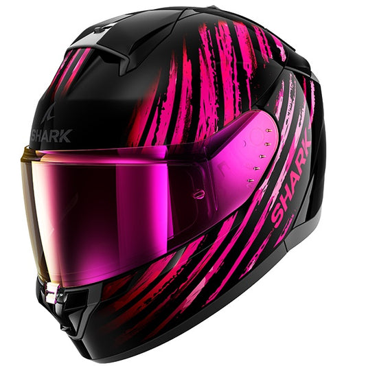 Shark Ridill 2 Full Face Helmet - ASSYA KVV - Black / Pink