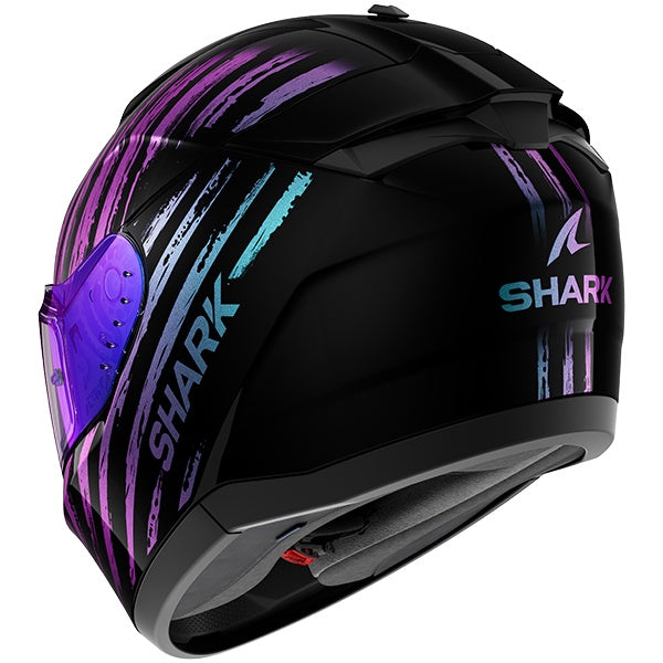 Shark Ridill 2 Full Face Helmet - ASSYA KXK - Black / Iridescent