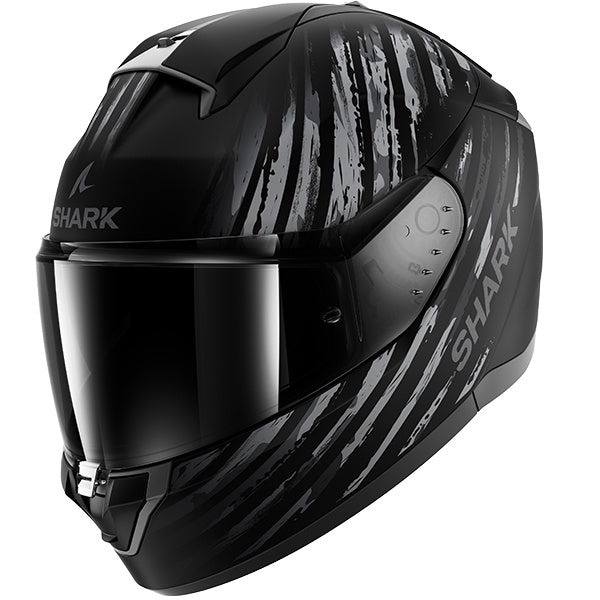 Shark Ridill 2 Full Face Helmet - ASSYA KAA - Matt Black / Grey