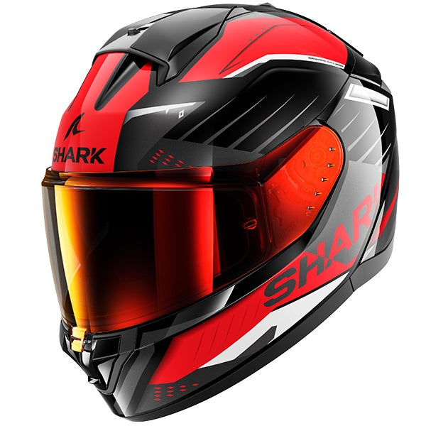 Shark Ridill 2 Full Face Helmet - Bersek KRA - Black / Red / Anthracite