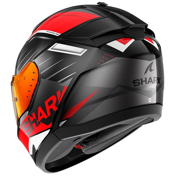 Shark Ridill 2 Full Face Helmet - Bersek KRA - Black / Red / Anthracite