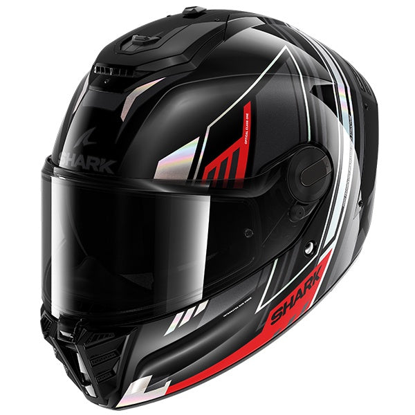 Shark Spartan RS Full Face Helmet - BYRHON KIR - Black / Chrome / Red