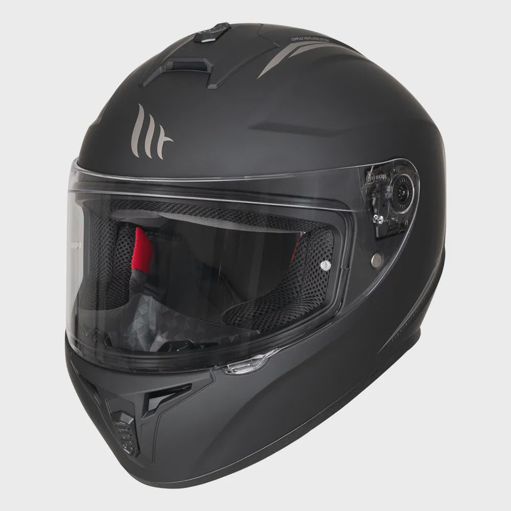 MT Draken Full face Helmet - Matt Black