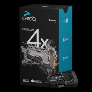 Cardo Freecom 4X Bluetooth Intercom - Single