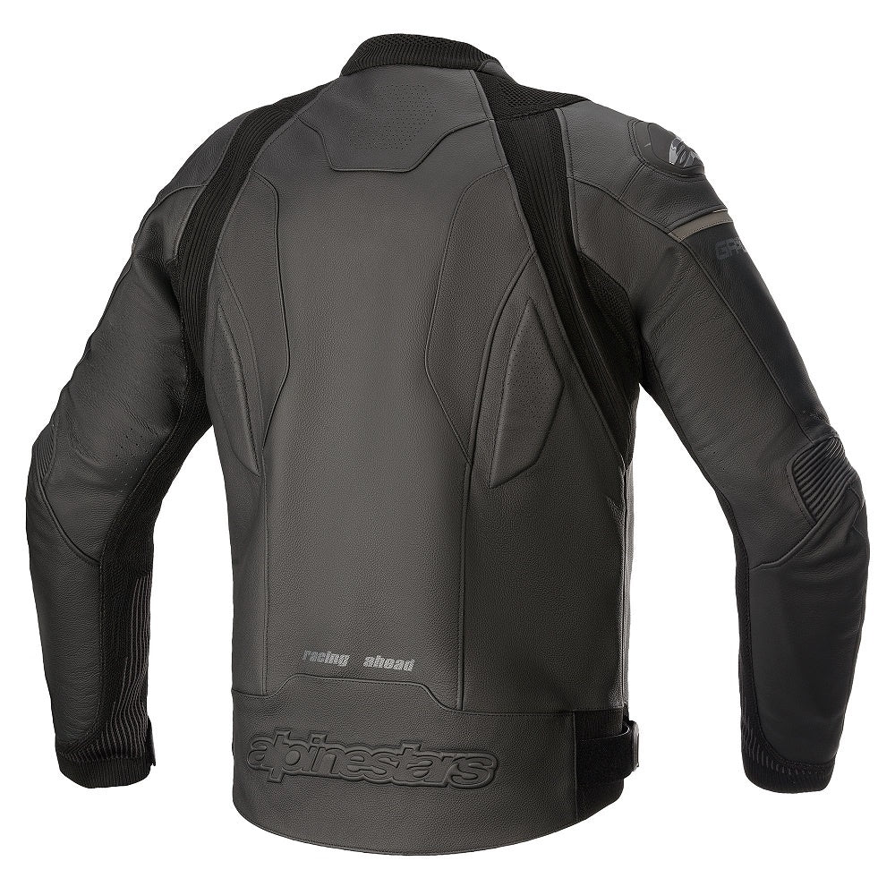 Alpinestars GP Plus R V3 Rideknit Leather Jacket - Black / Black