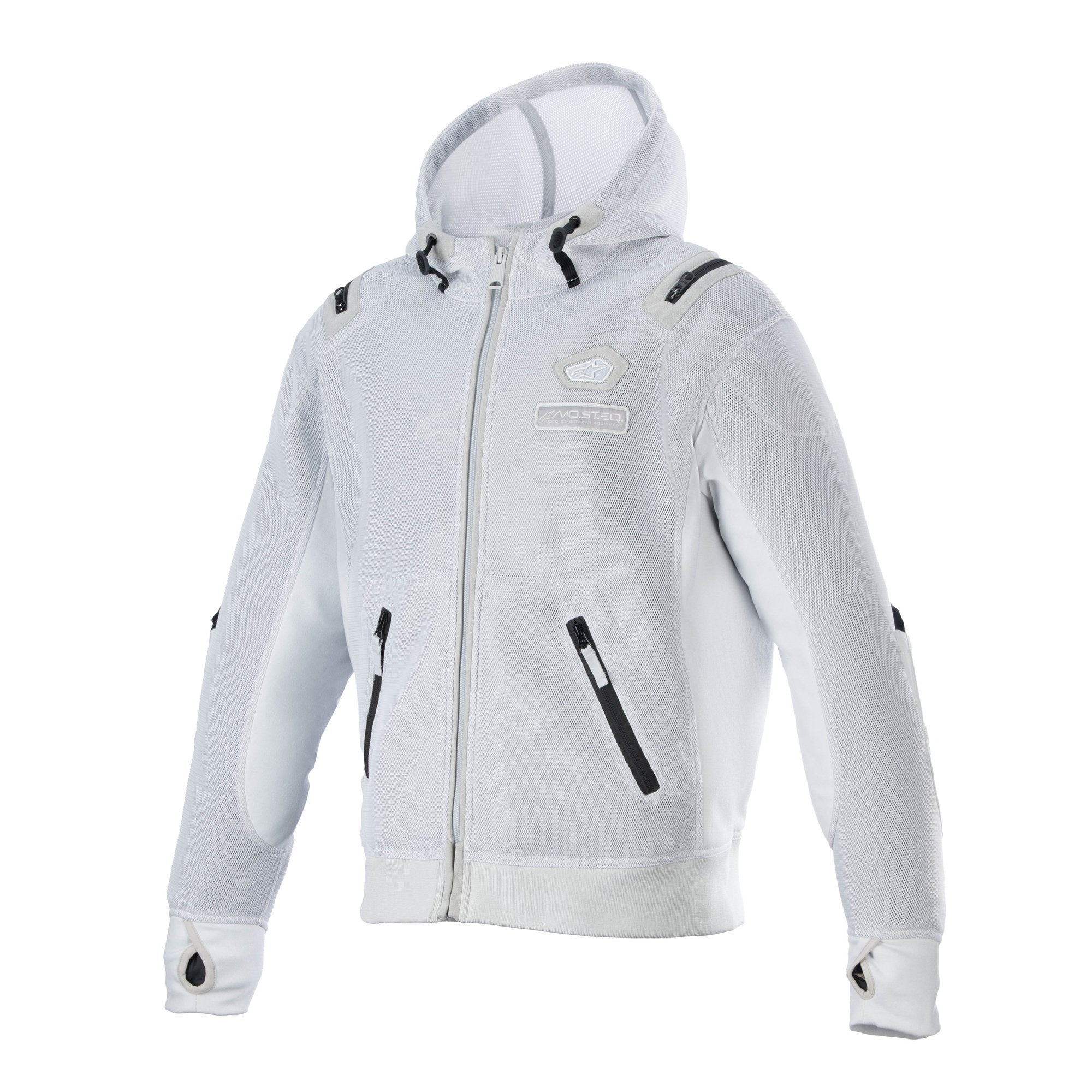 Alpinestars Moflow Air Tech Motorcycle Hoodie - Light Grey