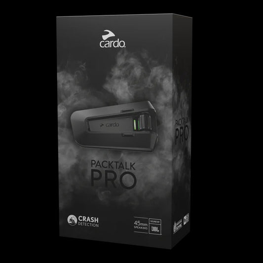 Cardo Packtalk Pro Mesh Intercom - Single Pack