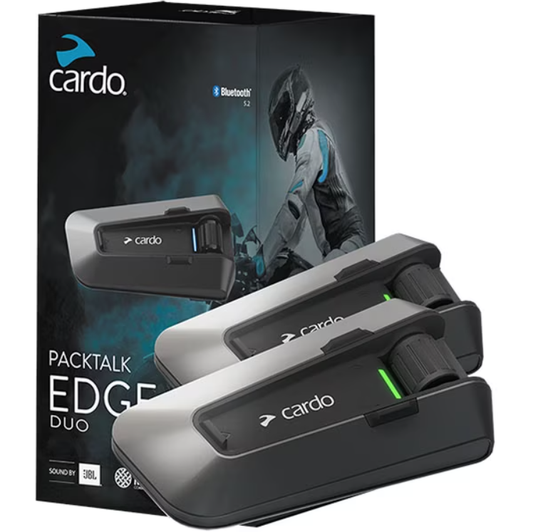 Cardo Packtalk Edge Mesh Intercom - Duo Pack