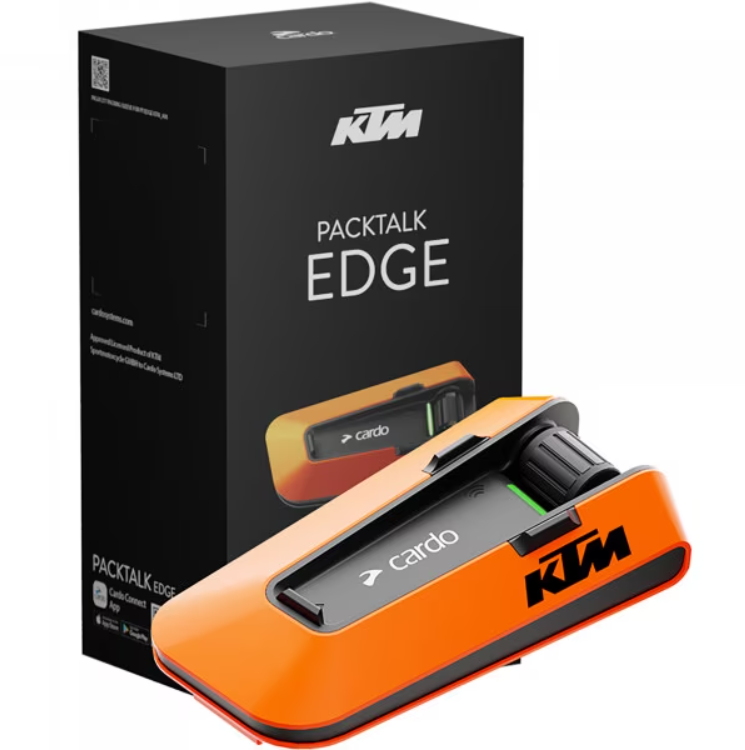 Cardo Packtalk KTM Edge Mesh Intercom - Single Pack