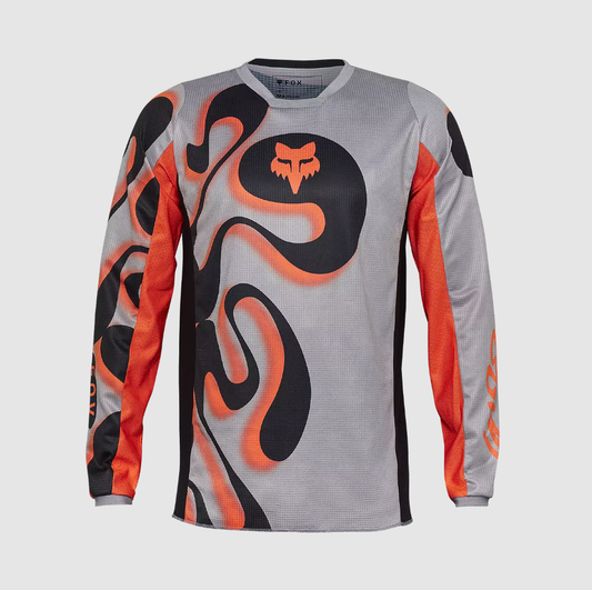 Fox 180 Emotion Motocross Jersey - Steel Grey