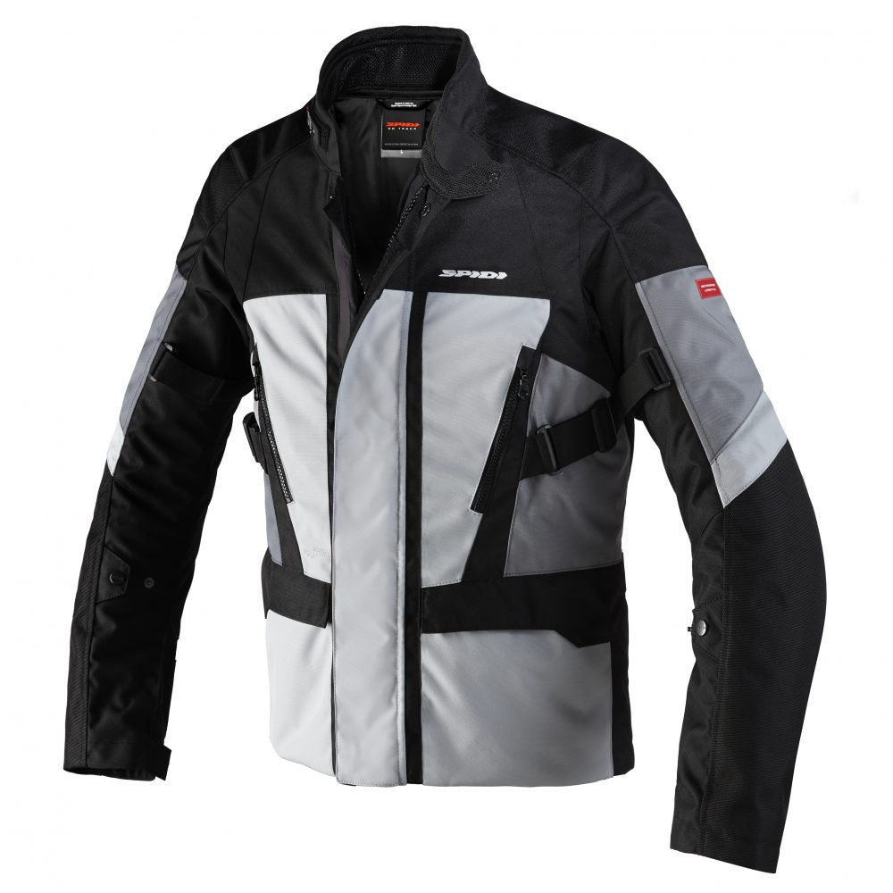 Spidi H2OUT Traveler 2 CE Textile Jacket - Black / Grey