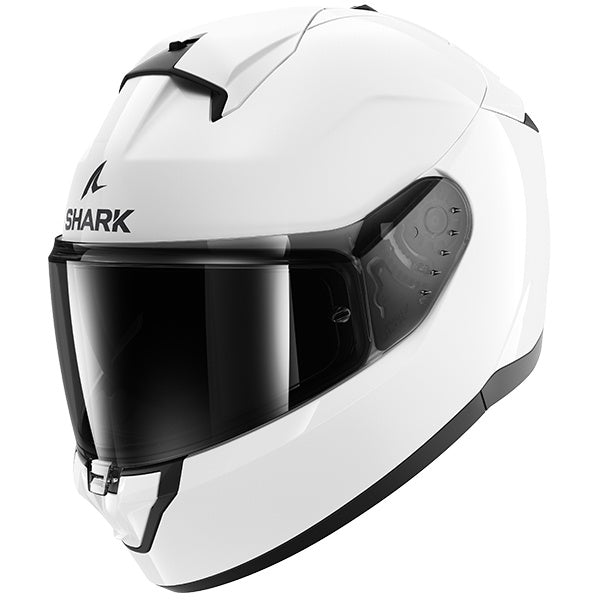 Shark Ridill 2 Full Face Helmet - WHU - Plain White