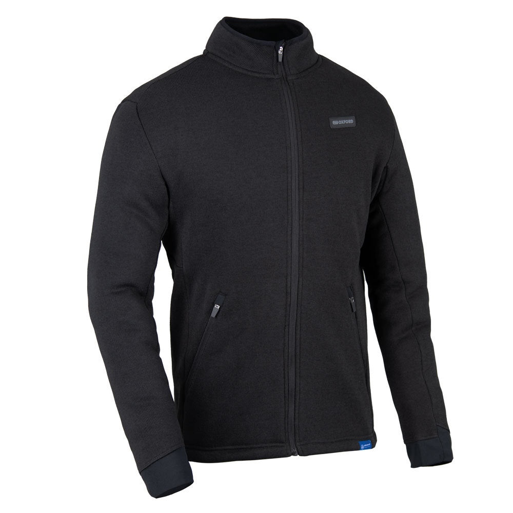 Oxford Advanced Fleece Mens Thermal Jacket - Black