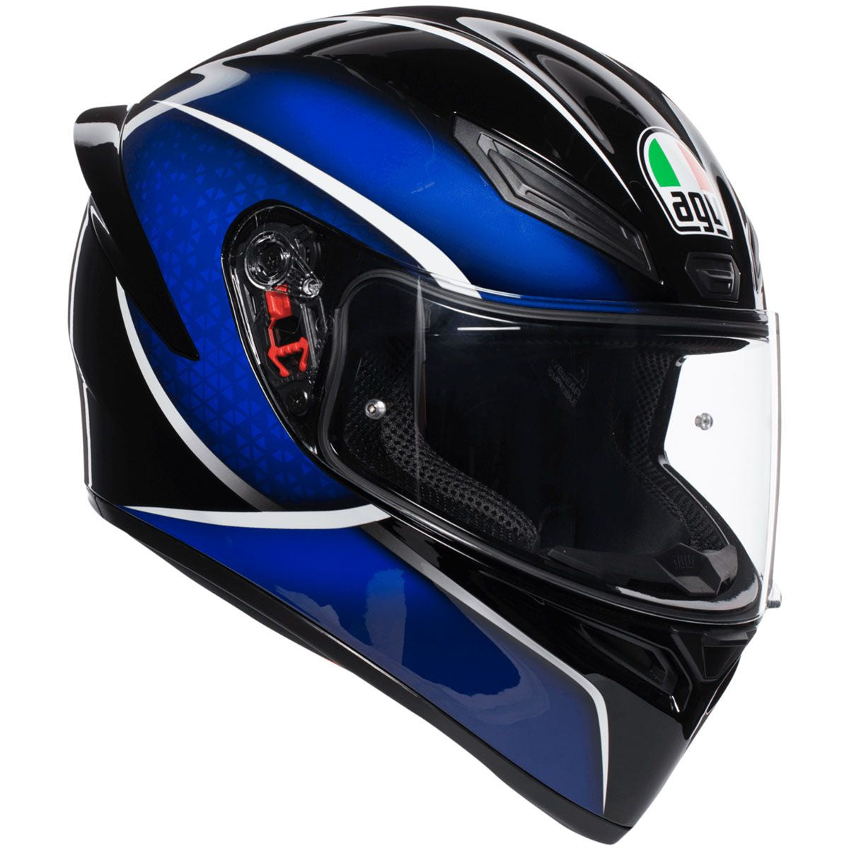 AGV K1 Full Face Helmet Qualify - Black / Blue