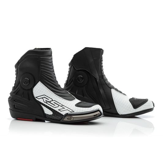 RST Tractech Evo 3 Short Boot - White / Black