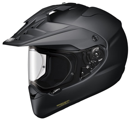 Shoei Hornet Adventure Helmet Plain - Matt Black