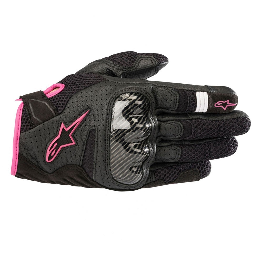 Alpinestars Stella SMX-1 Air V2 Ladies Gloves - Black / Fuchsia