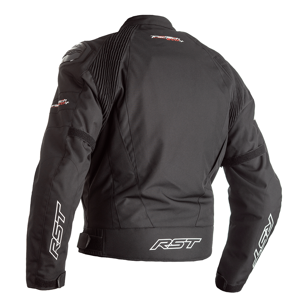 RST Tractech Evo 4 CE Mens Textile Jacket - Black / Black .