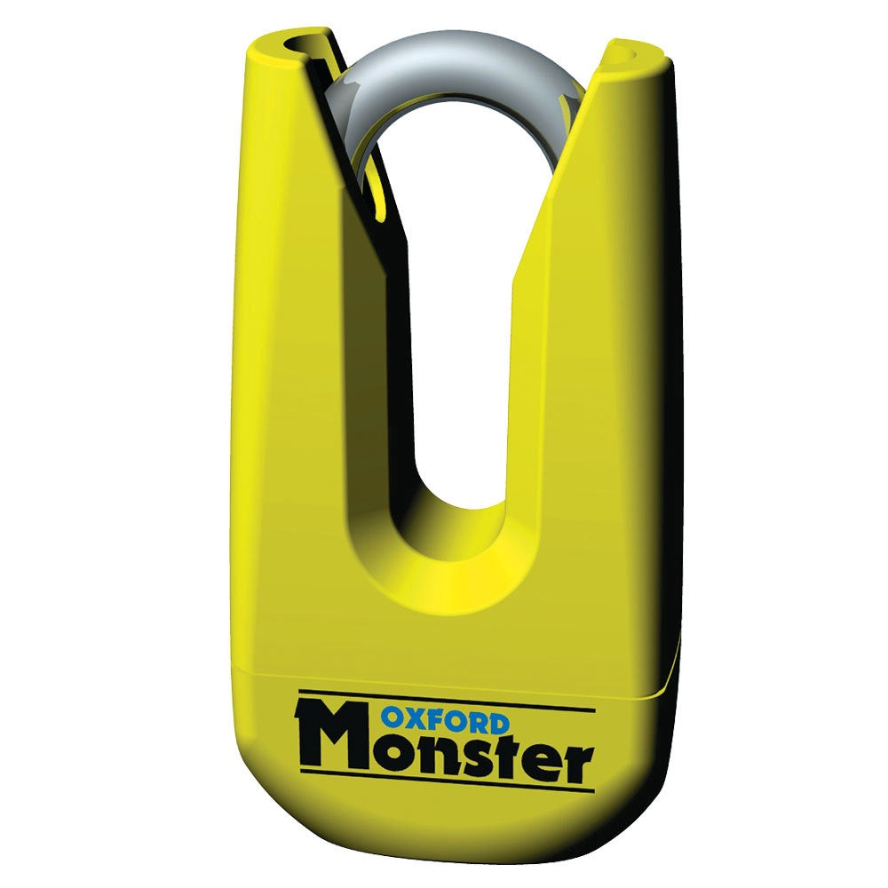 Oxford Monster 11mm Disc Lock Yellow