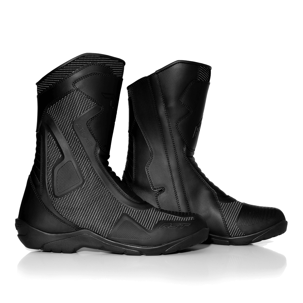 RST Atlas CE Waterproof Mens Boots - Black .