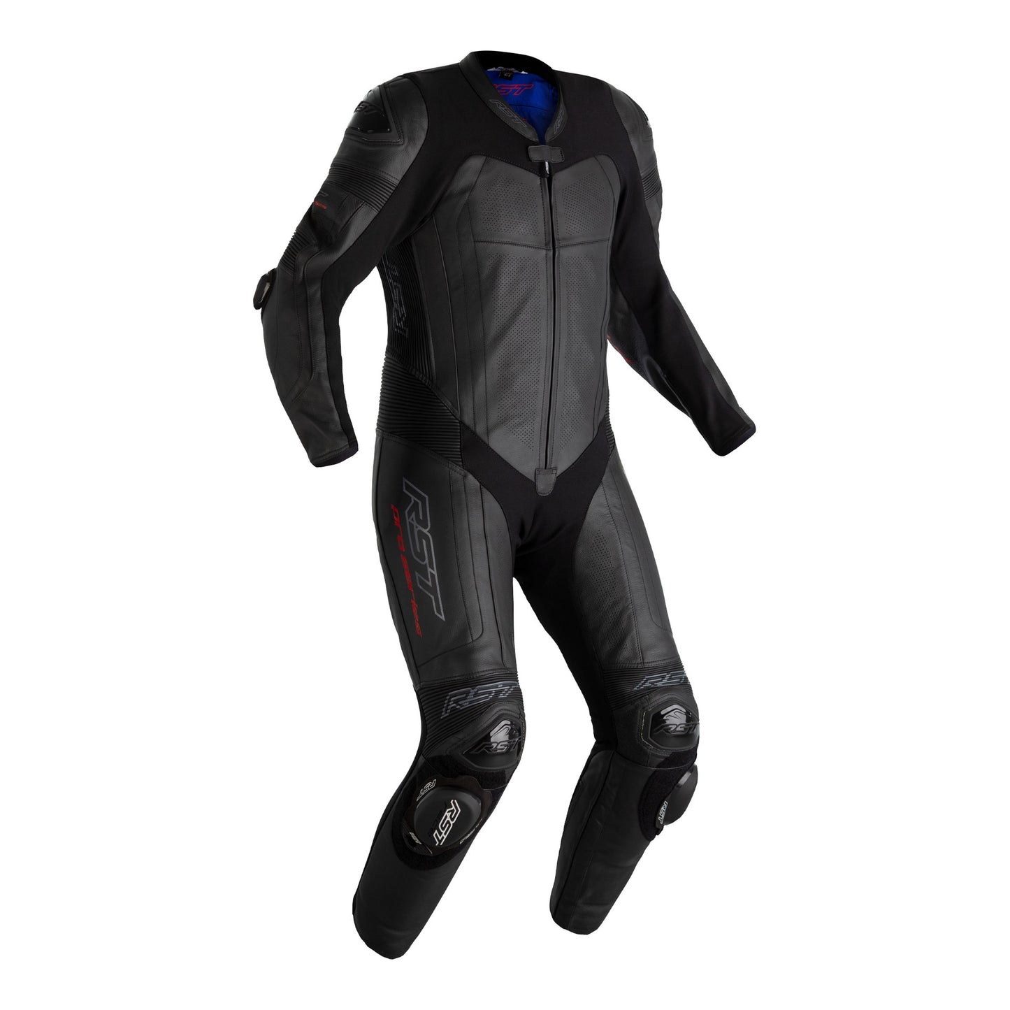 RST Pro Series Airbag CE Mens Leather Suit - Black