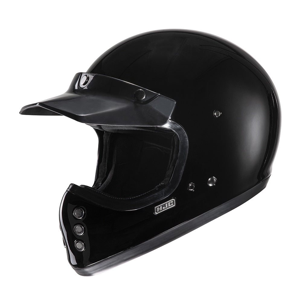 HJC V60 Full Face Helmet - Gloss Black