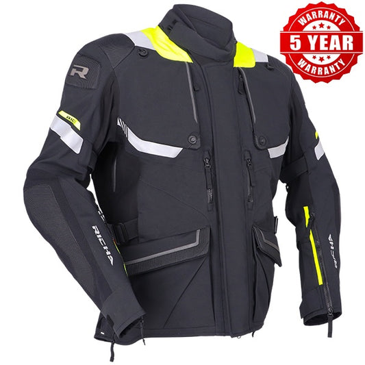 Richa Armada Pro Gore-Tex Jacket - Black / Fluorescent