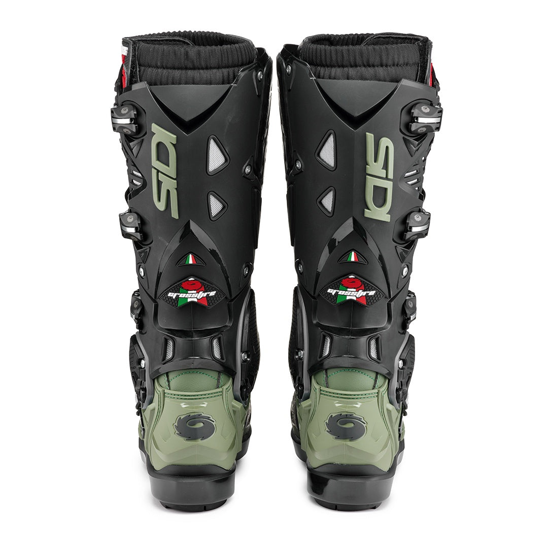 Sidi Crossfire 3 SRS Boots - Army / Black