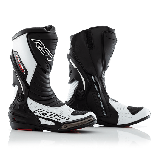 RST Tractech Evo 3 Sport CE Mens Boots - White / Black .