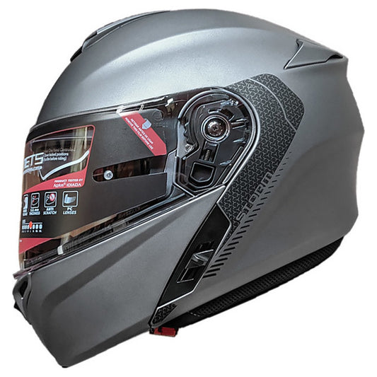 MT Storm SV Modular Helmet - Solid Matt Titanium