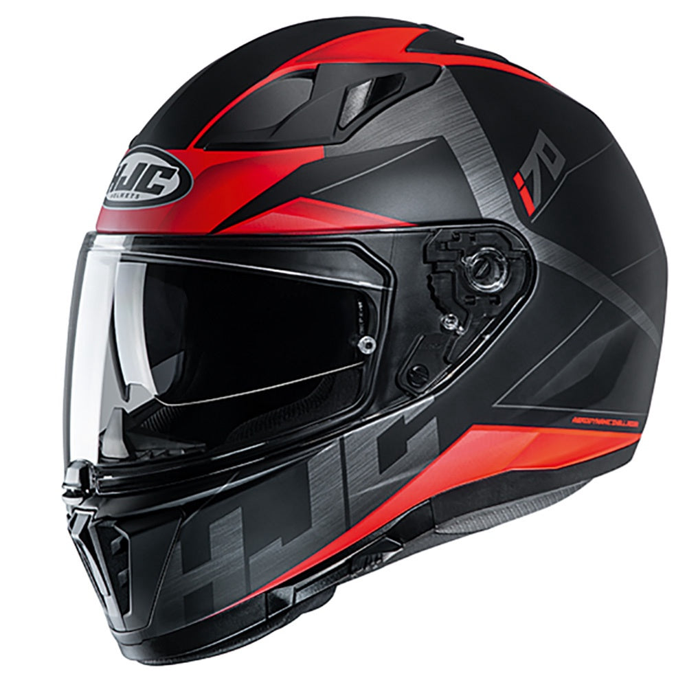 HJC I70 Full Face Helmet Eluma - Red / Black