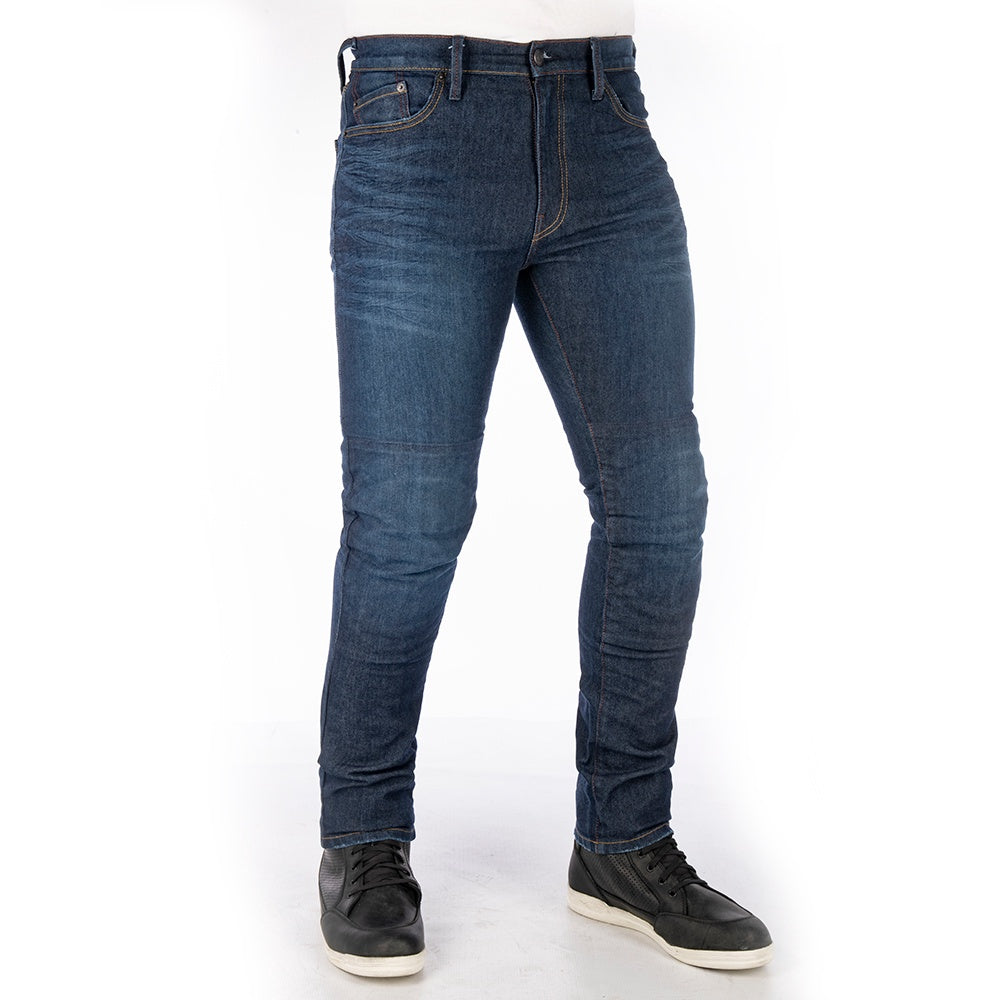 Oxford Original Approved AA Dynamic Mens Jeans Slim - Dark Aged Short