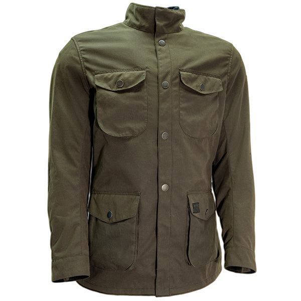 Richa Bonneville 2 Waxed Cotton Jacket - Green